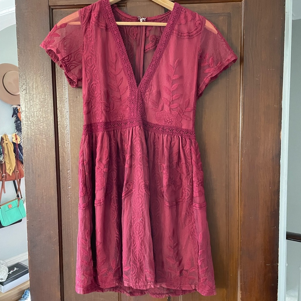 Red Lace Dress from Ooh La Luxe